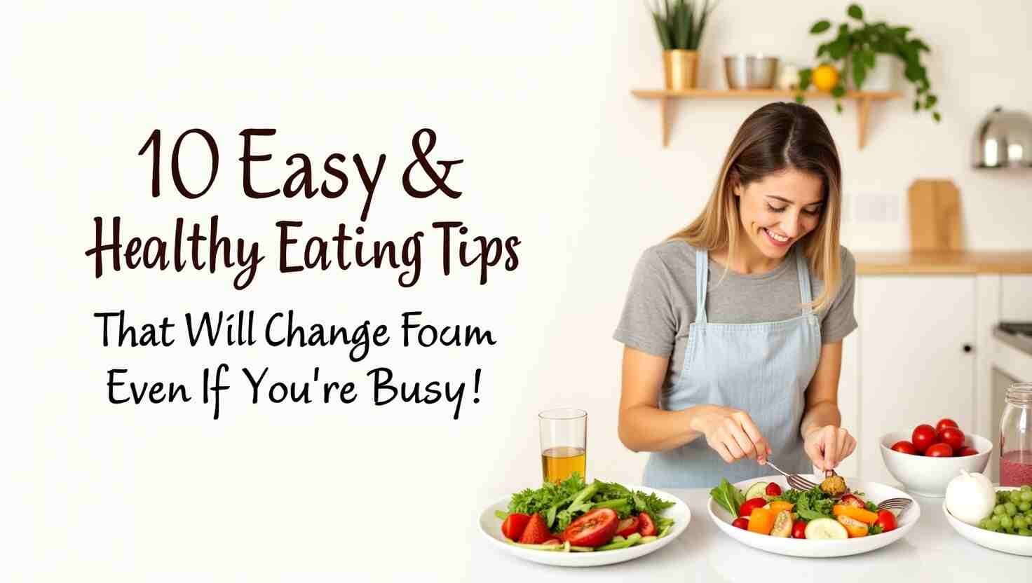 Easy & Healthy Eating Tips