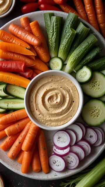 Hummus & Veggie Platter