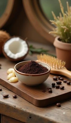 Coffee & Coconut Hair Rinse