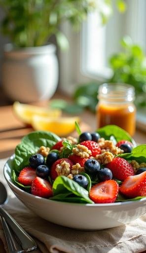 Fruity Spinach Salad