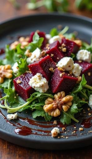 Beet & Goat Cheese Salad