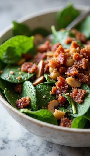  Spinach & Bacon Salad