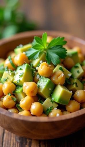 Chickpea & Avocado Salad