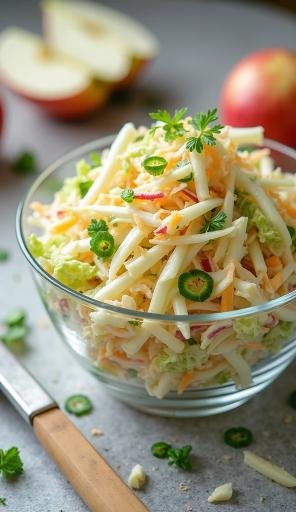 Cabbage & Apple Slaw