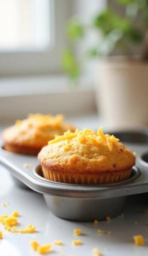  Cheesy Breakfast Muffins