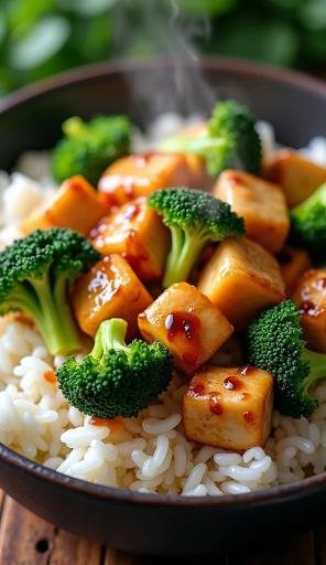 Chicken & Broccoli Rice Bowl
