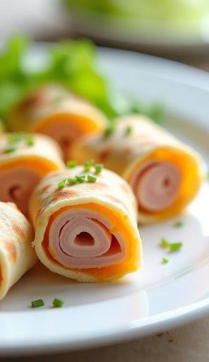 Turkey & Cheese Roll‑Ups