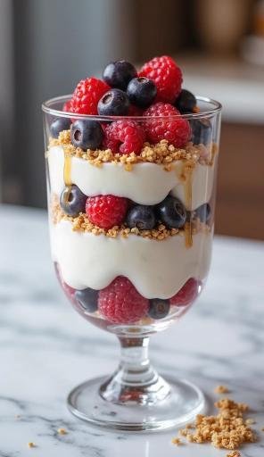  Yogurt & Berry Parfait