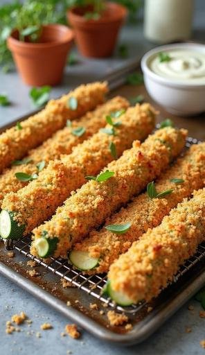 Baked Zucchini Fries