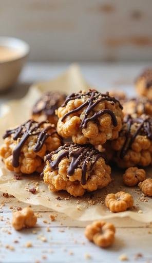 Peanut Butter Chocolate Clusters