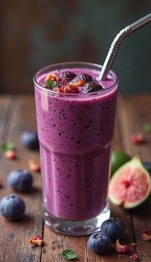 Prune or Fig Smoothie