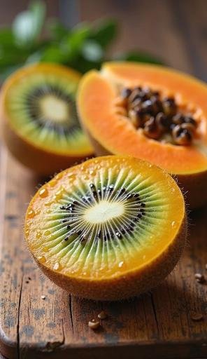 Kiwi or Papaya Snack