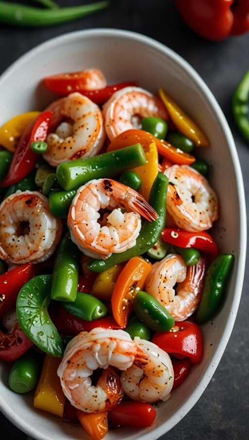 Shrimp Stir-Fry with Veggies