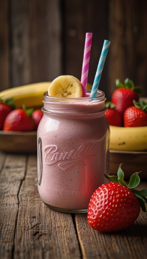 Strawberry Banana Smoothie