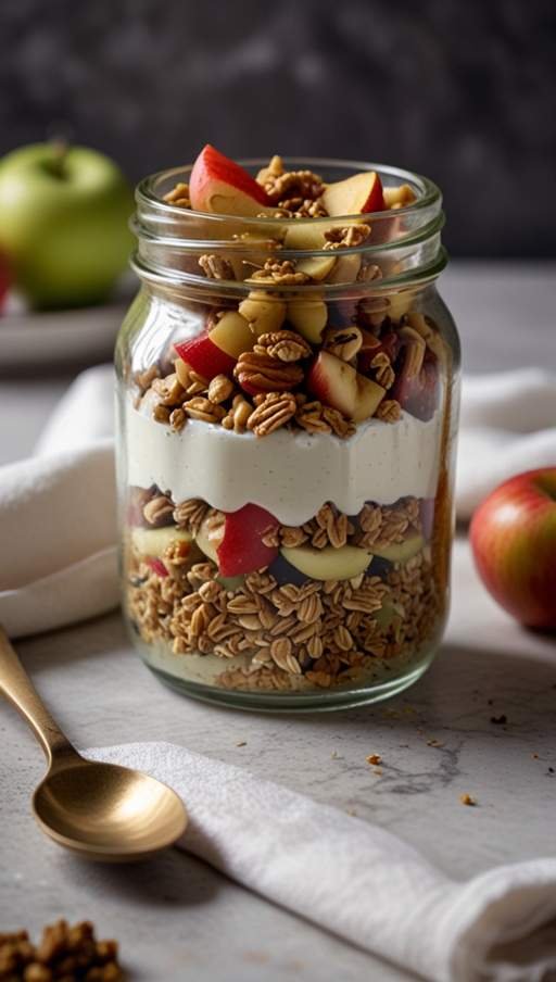 Apple Cinnamon Yogurt Parfait