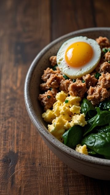 Turkey & Egg Breakfast Bowl