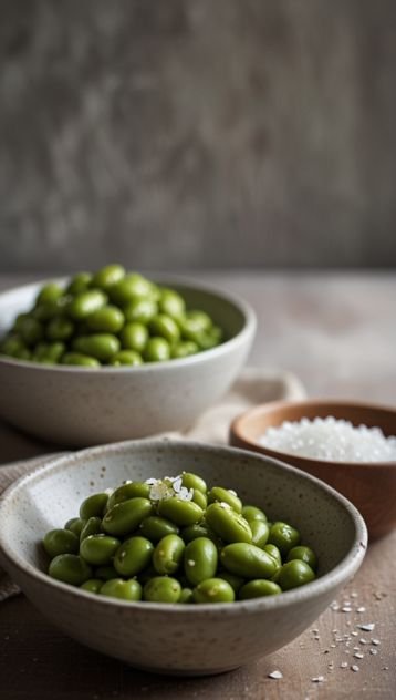 Edamame with Sea Salt
