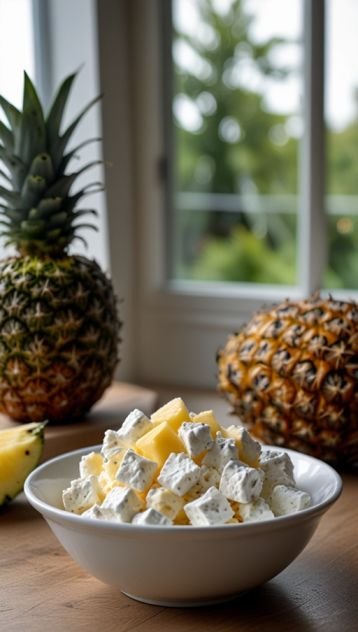 Cottage Cheese & Pineapple Bowl