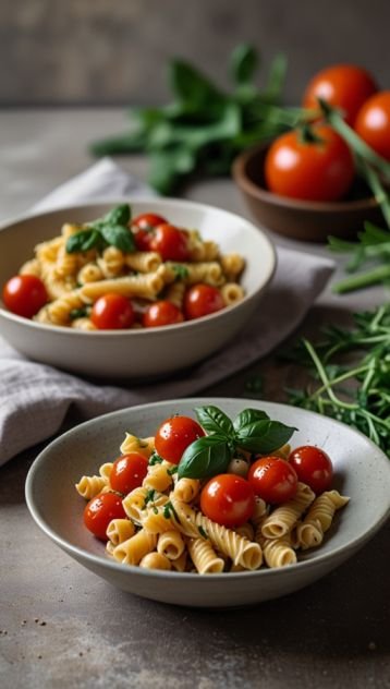 Chickpea Pasta with Veggies