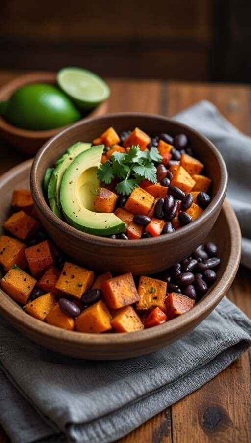 Black Bean & Sweet Potato Bowl