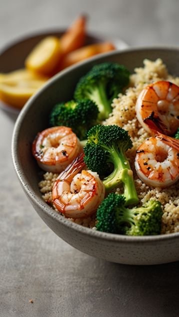 Shrimp & Quinoa Bowl