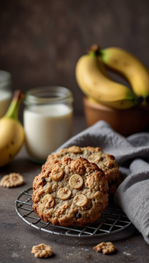 Banana Oat Cookies