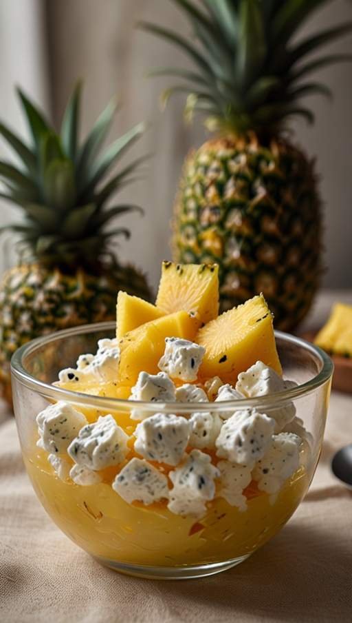 Cottage Cheese & Pineapple Bowl