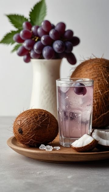 Grape Coconut Refresher