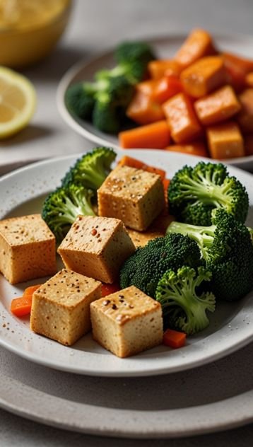 Sautéed Tofu with Veggies