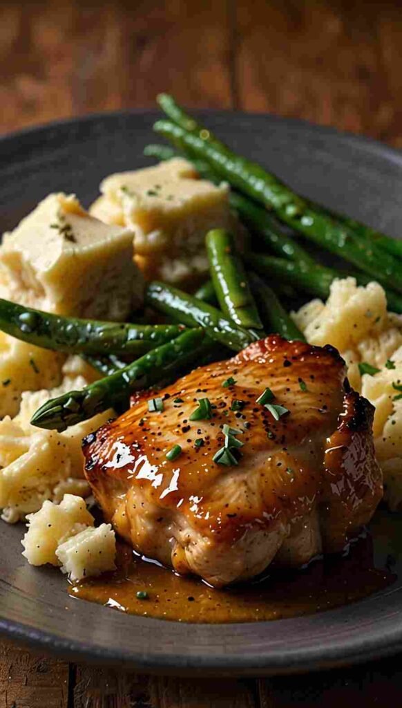 Honey‑Mustard Skillet Chicken