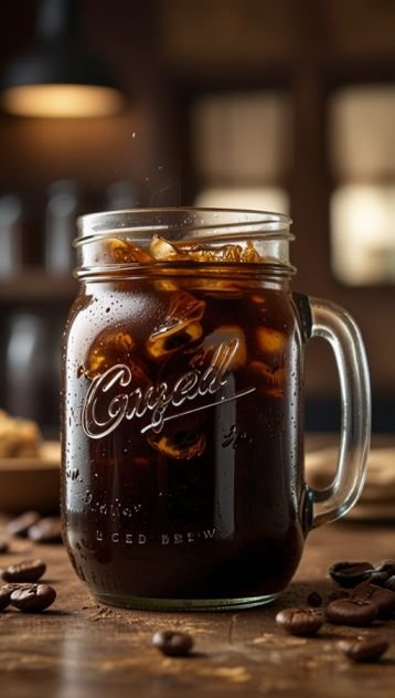 Cold Brew Coffee with Vanilla