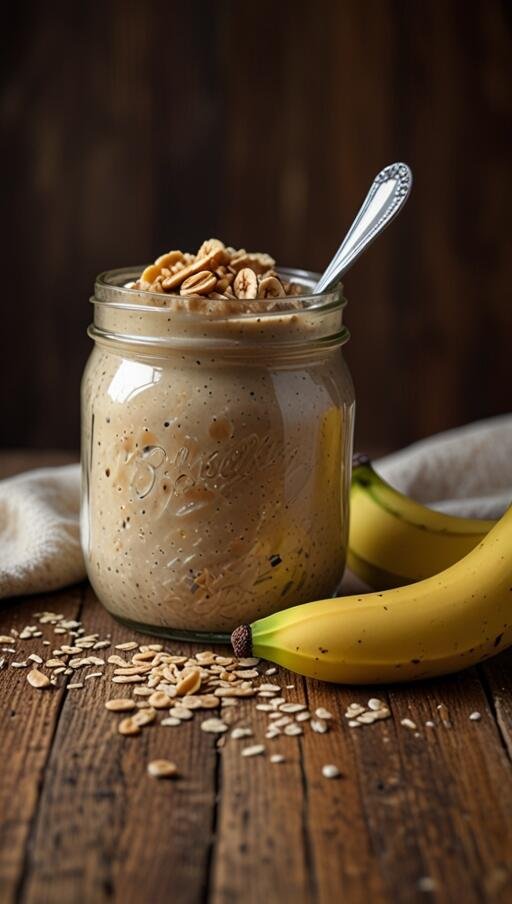 Overnight Oats with Peanut Butter