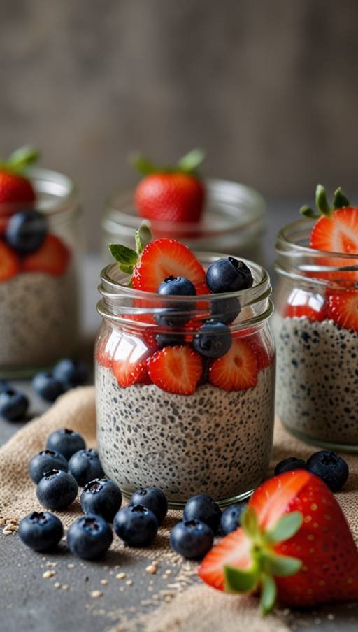 Chia Pudding Shots