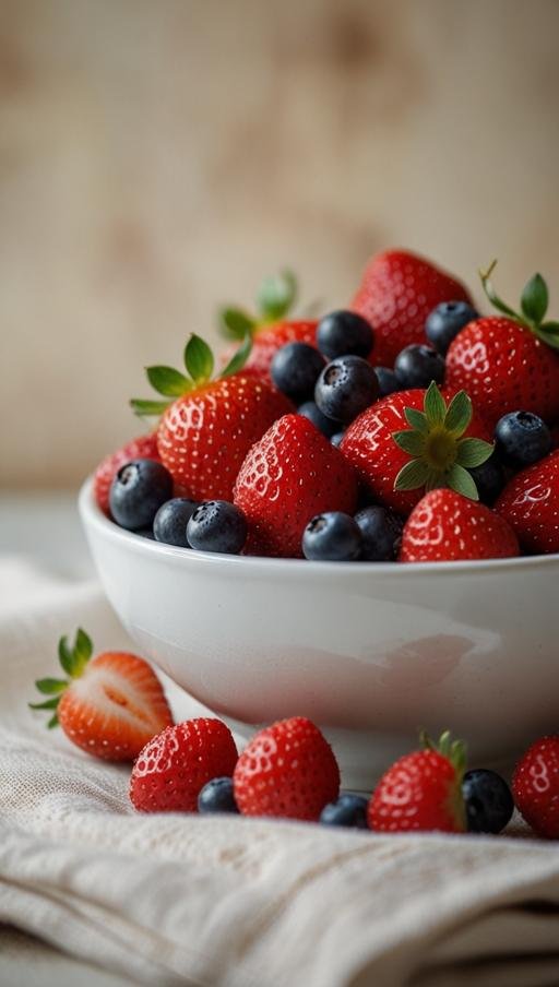 Strawberries & Blueberries