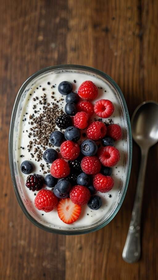 Greek Yogurt & Berry Bowl