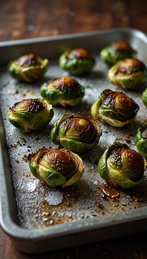 Roasted Brussels Sprouts with Olive Oil