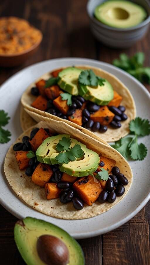 Sweet Potato & Black Bean Tacos