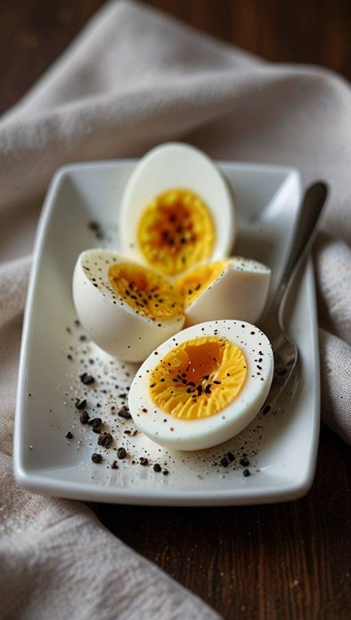 Boiled Egg with Seasoning