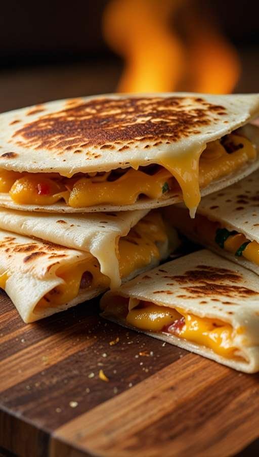 Mini Cheese Quesadillas