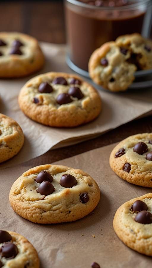 Chickpea Chocolate Chip Cookies