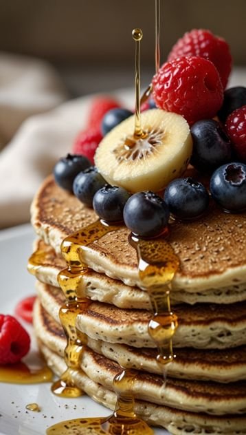 Oats & Chia Pancakes