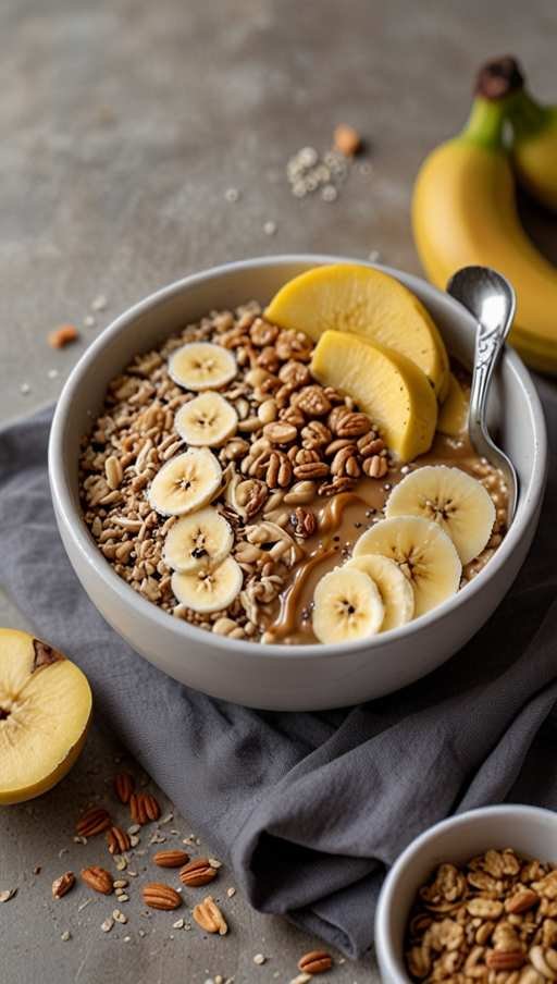 Peanut Butter Smoothie Bowl