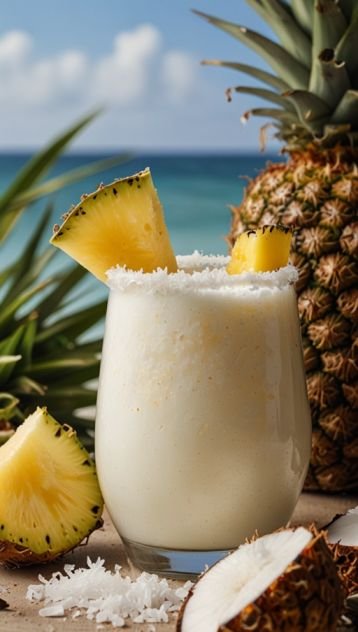 Pineapple Coconut Mocktail