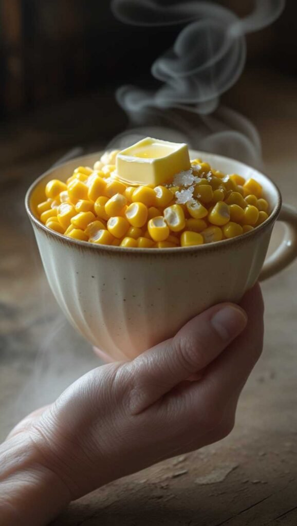 Sweet Corn in a Cup