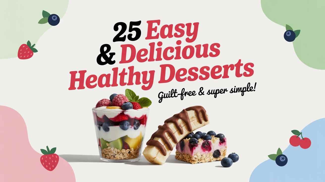 Delicious Healthy Desserts