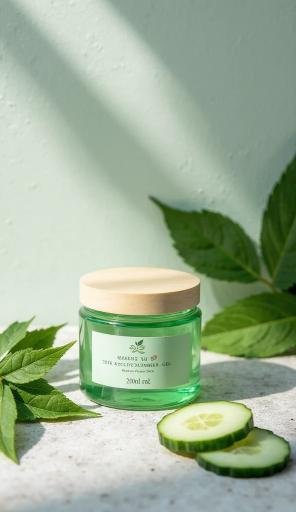 Green Tea & Cucumber Gel