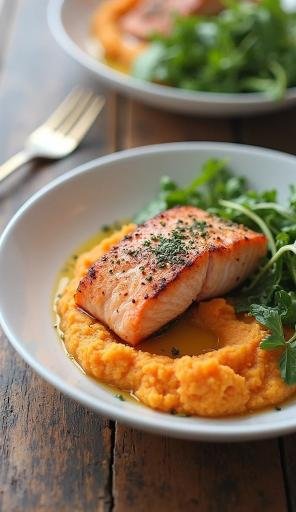  Salmon & Sweet Potato Bowl