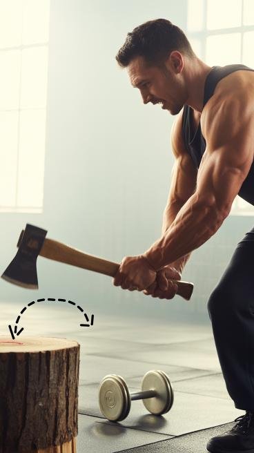 Standing Wood Chop